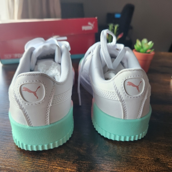 *BRAND NEW* Carina Fade JR Puma aruba blue bridal rose - Picture 8 of 13